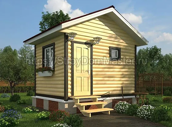 ПРОЕКТ БАНИ 033 3Х4