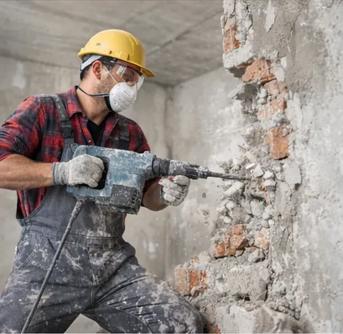 alt="Демонтаж конструкций и покрытий перед началом ремонта"