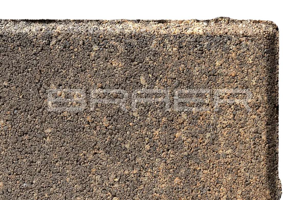 Укладка тротуарной плитки Тротуарная плитка Прямоугольник, Color Mix Каштан, 60 мм — фактура Прямоугольник, цвет ColorMix Каштан, вид 3
