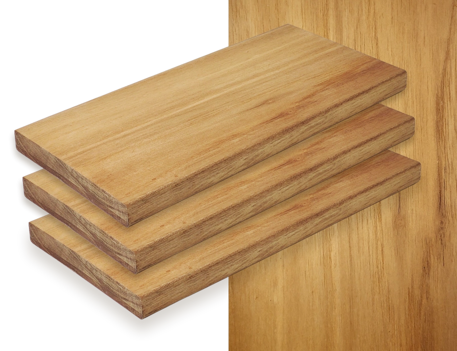 Тик Стопка террасной доски из тика