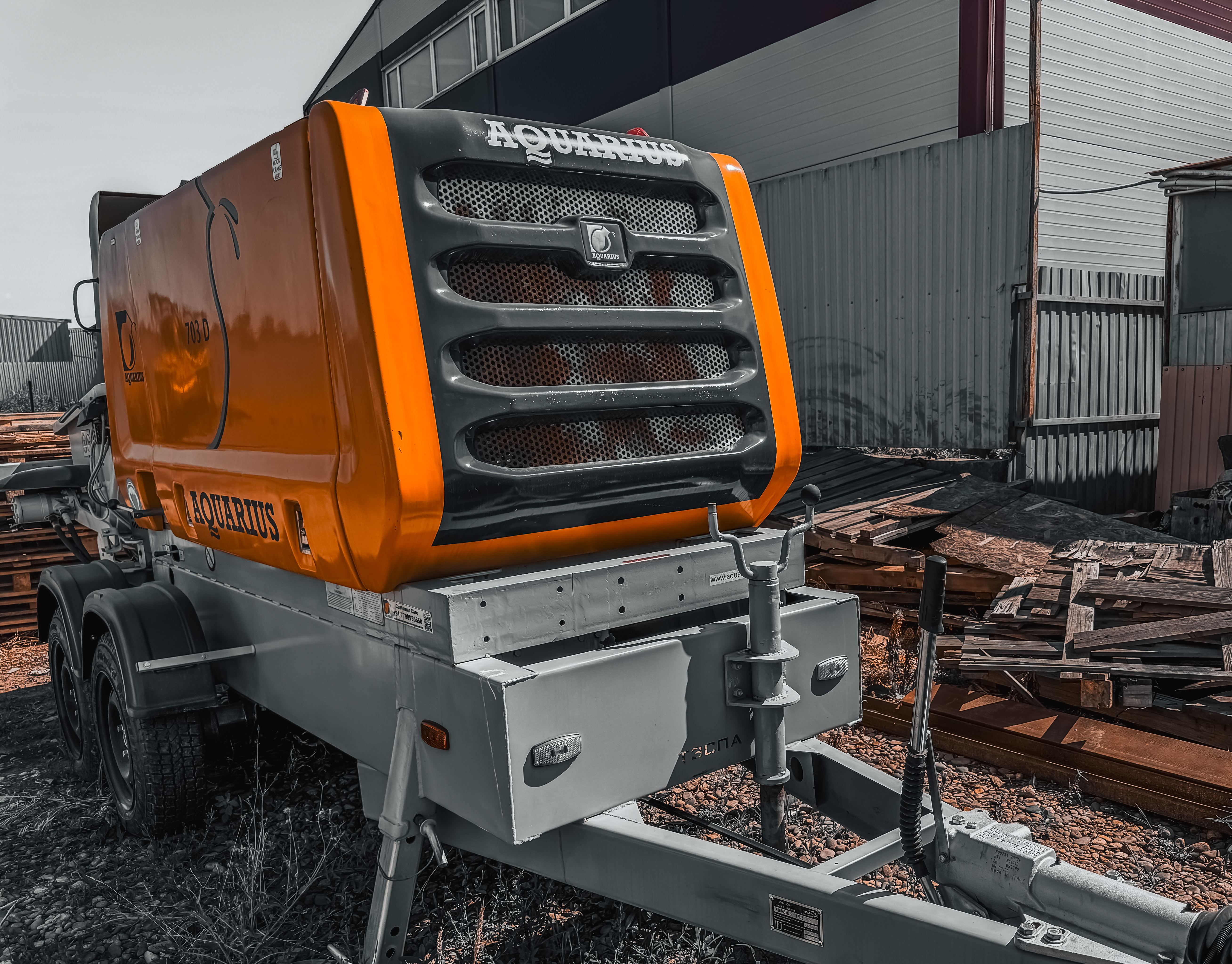 Мультивольтажная штукатурная станция PowerMix в работе