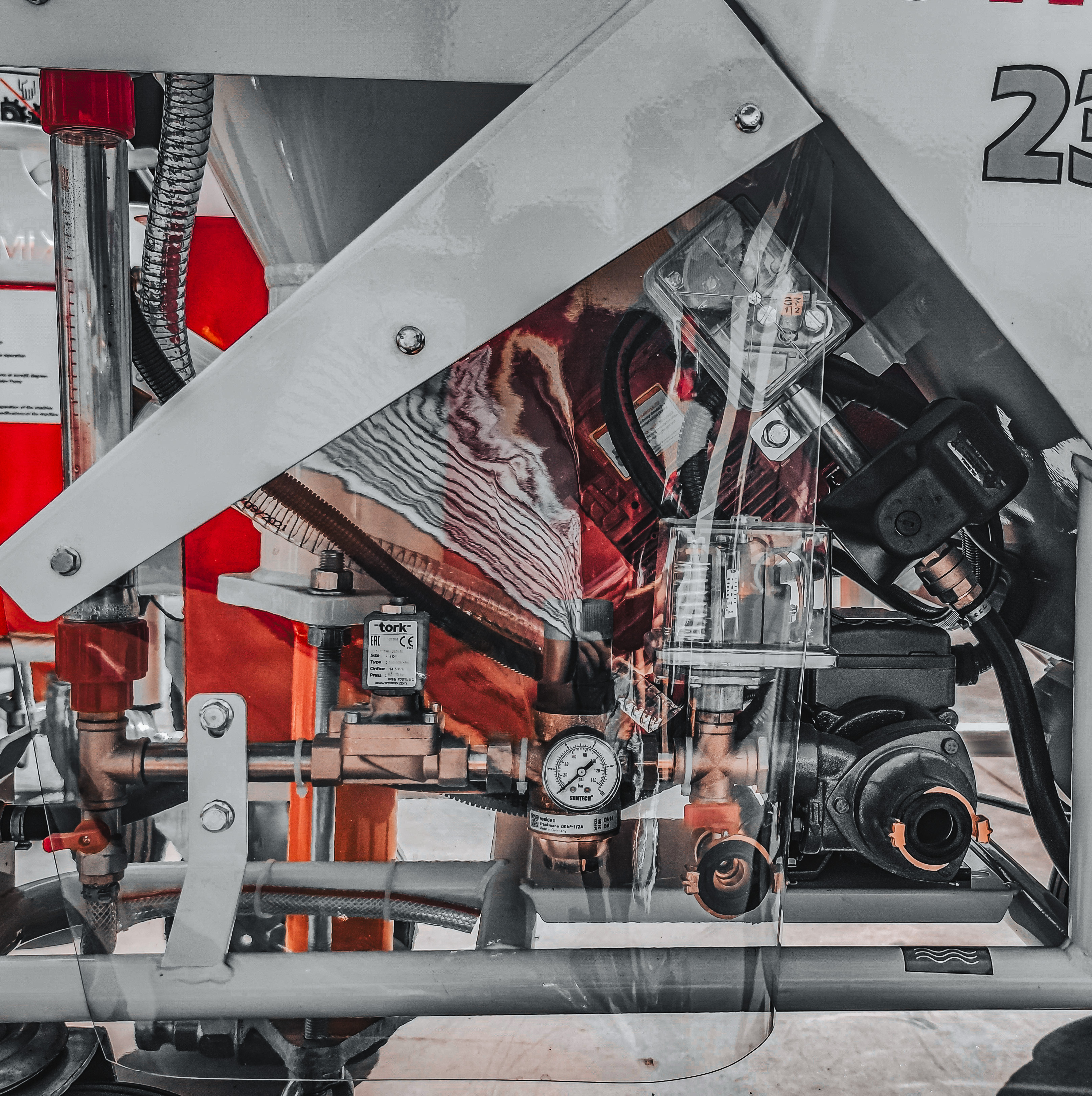 Габариты и мобильность агрегата PowerMix