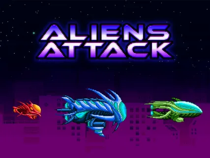 Атака инопланетян, Alien Attack басплатная онлайн игра