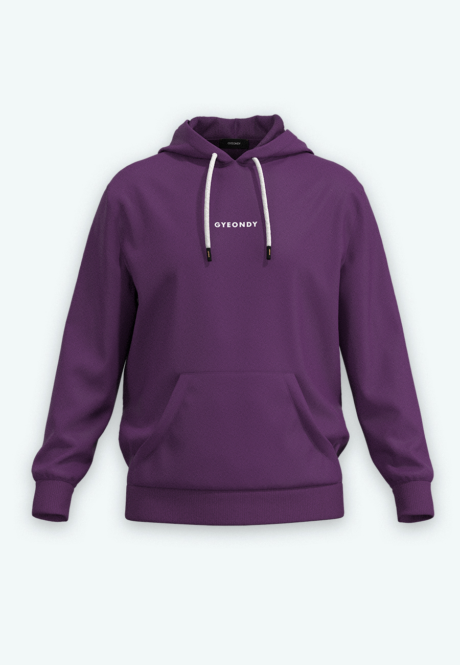 Худи мужской Худи цвет тёмно-фиолетовые