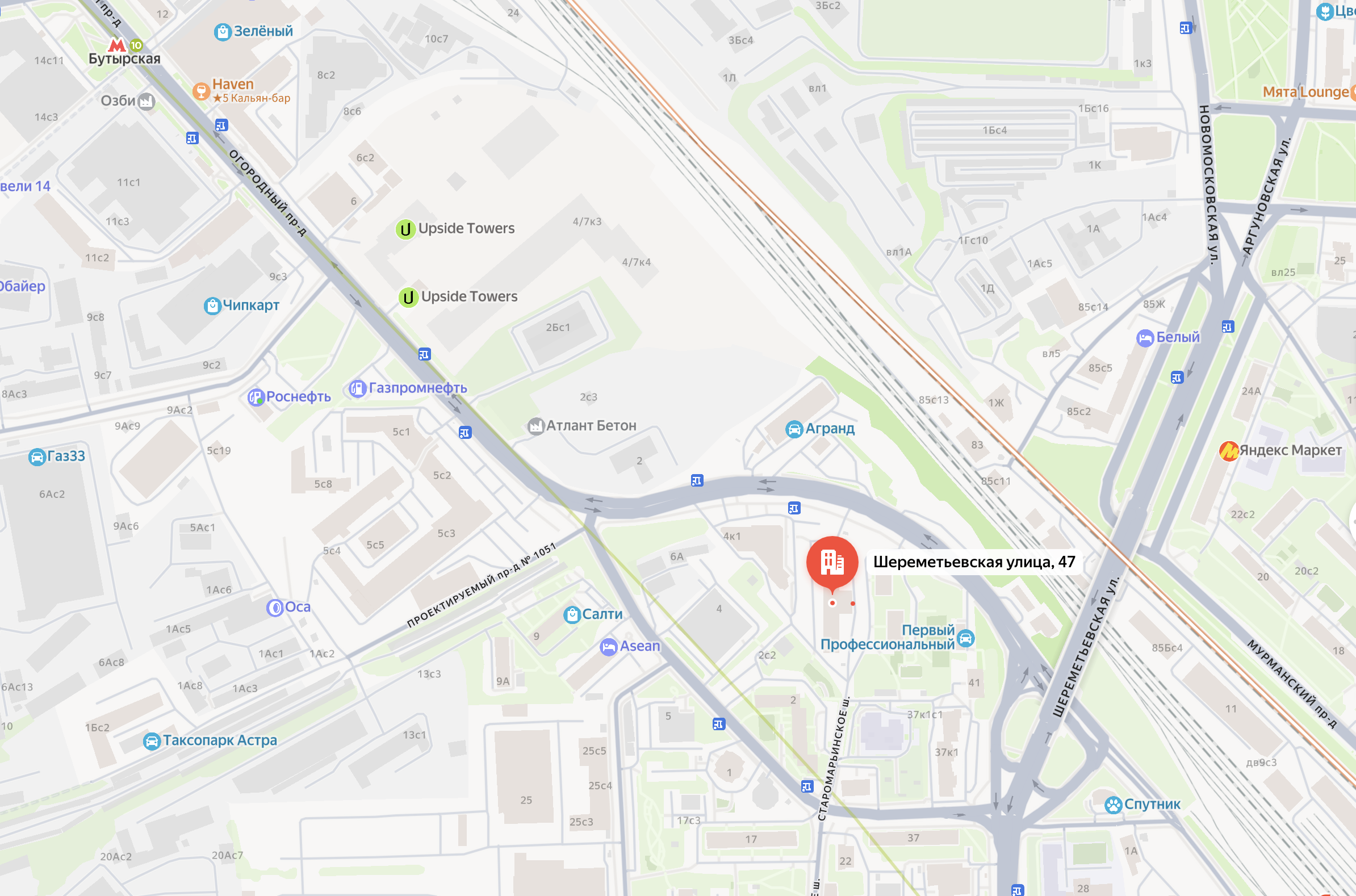 Офис PRO-ESCROW на карте Офис PRO-ESCROW на карте