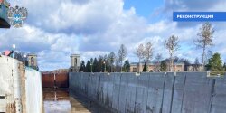 На гидроузле №2 канала им. Москвы завершены работы по реконструкции камеры шлюза