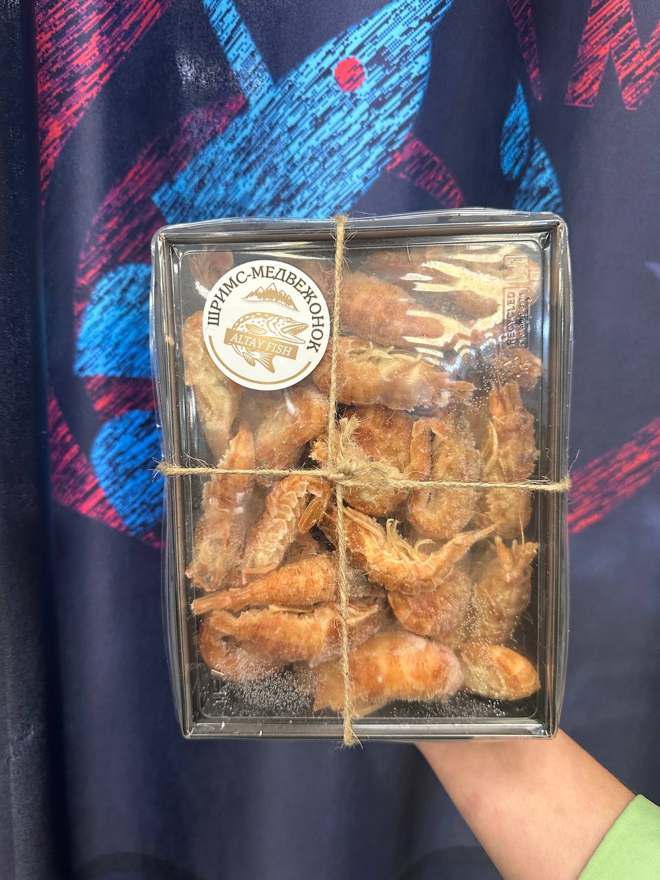 Креветка Медведка (средняя) цена за коробку 500гр в магазине "МореЕшь"