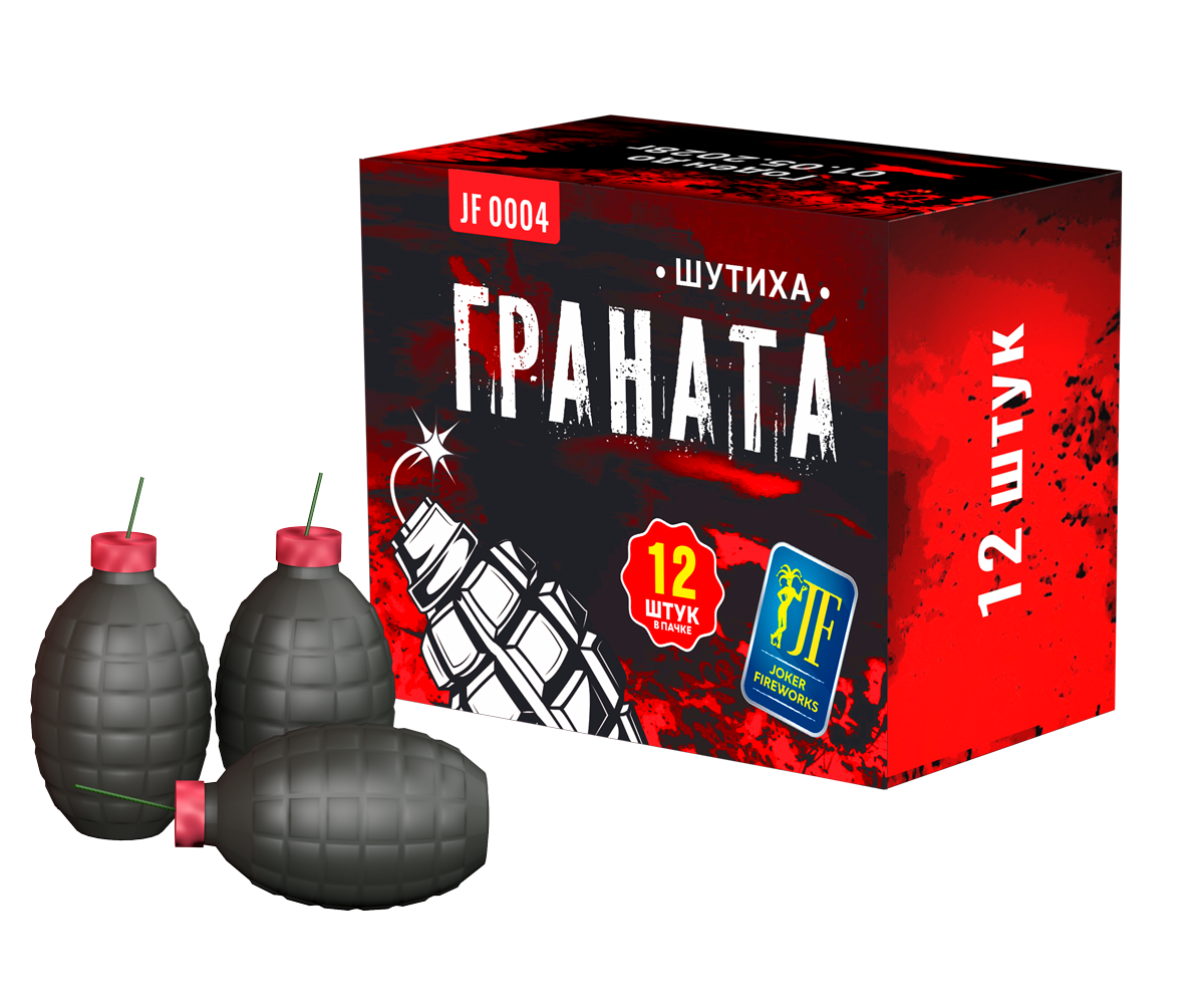 Петарда Граната (12 шт) - 590 руб