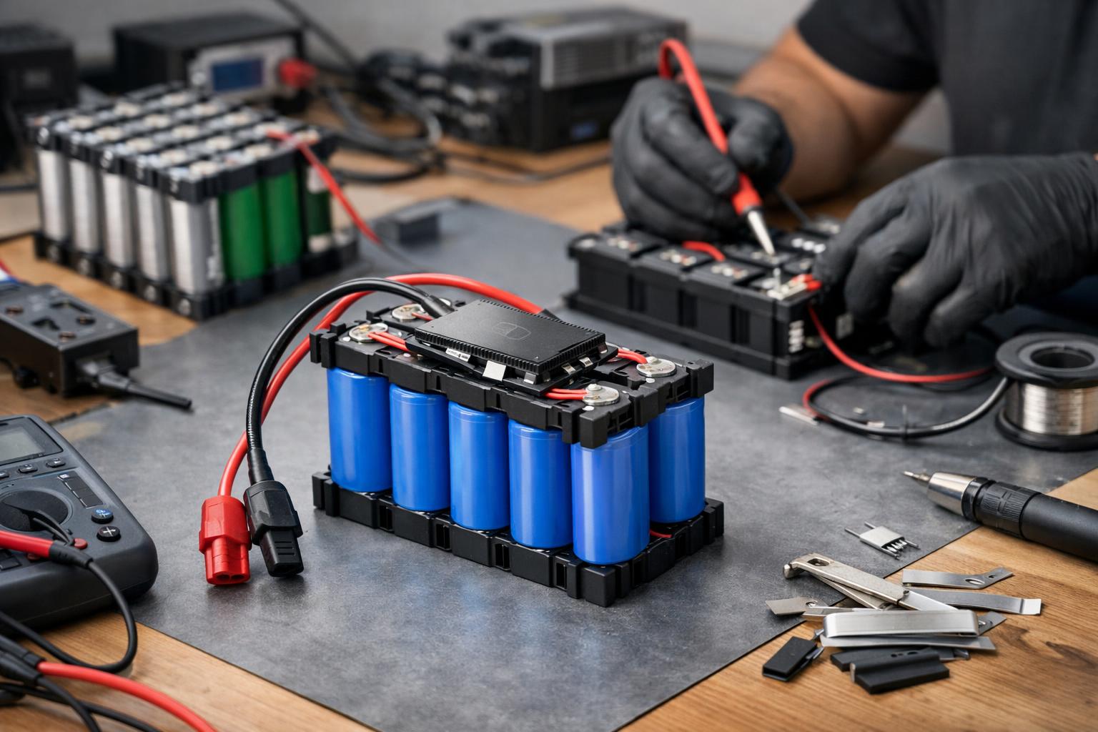 Сборка LiFePO4 и 4s LiFePO4 под ключ - TESSELION - пошагово Сборка LiFePO4 и 4s LiFePO4 под ключ - TESSELION - пошагово