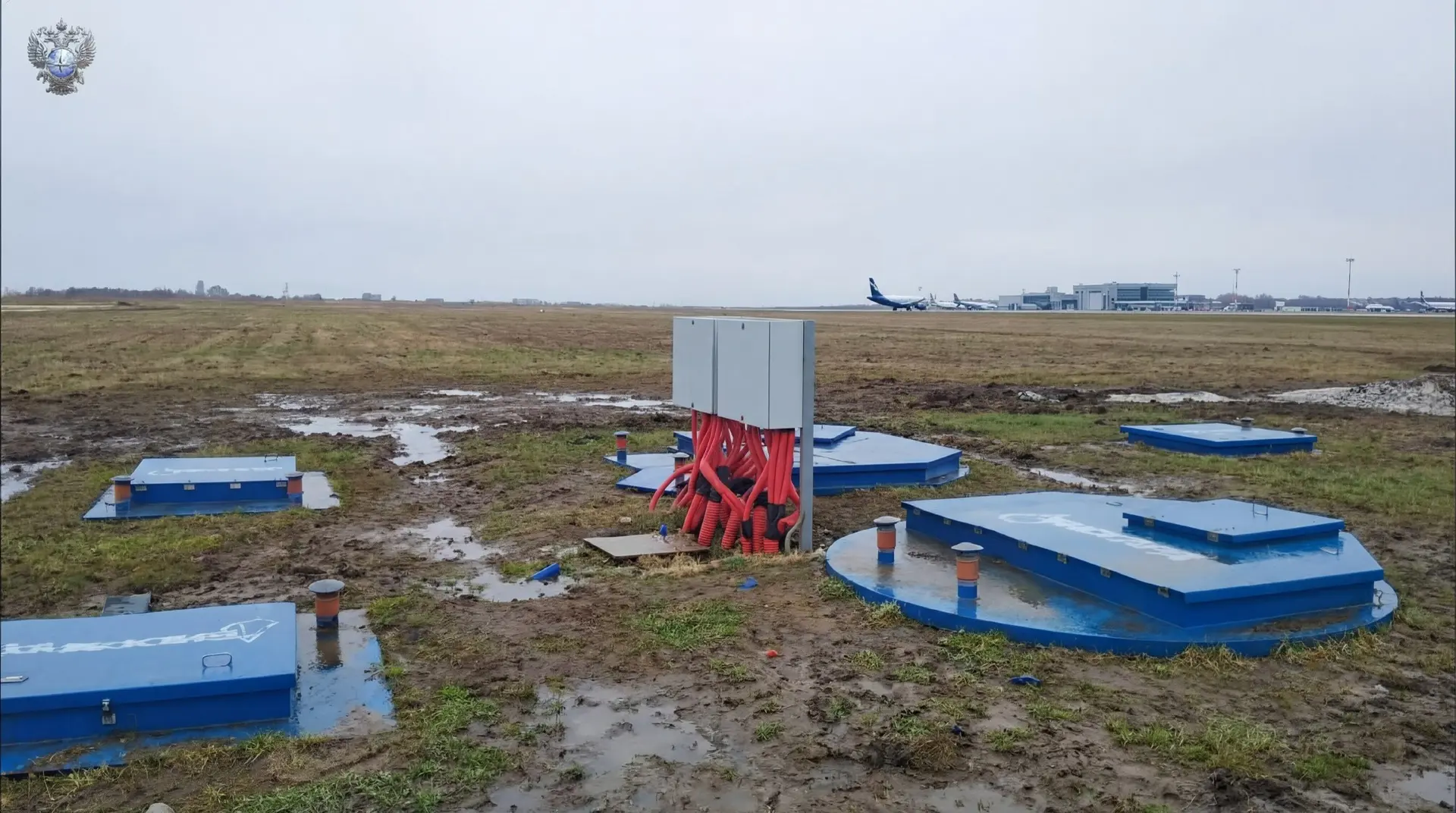 В аэропорту «Толмачево» завершен очередной этап реконструкции аэродромной инфраструктуры