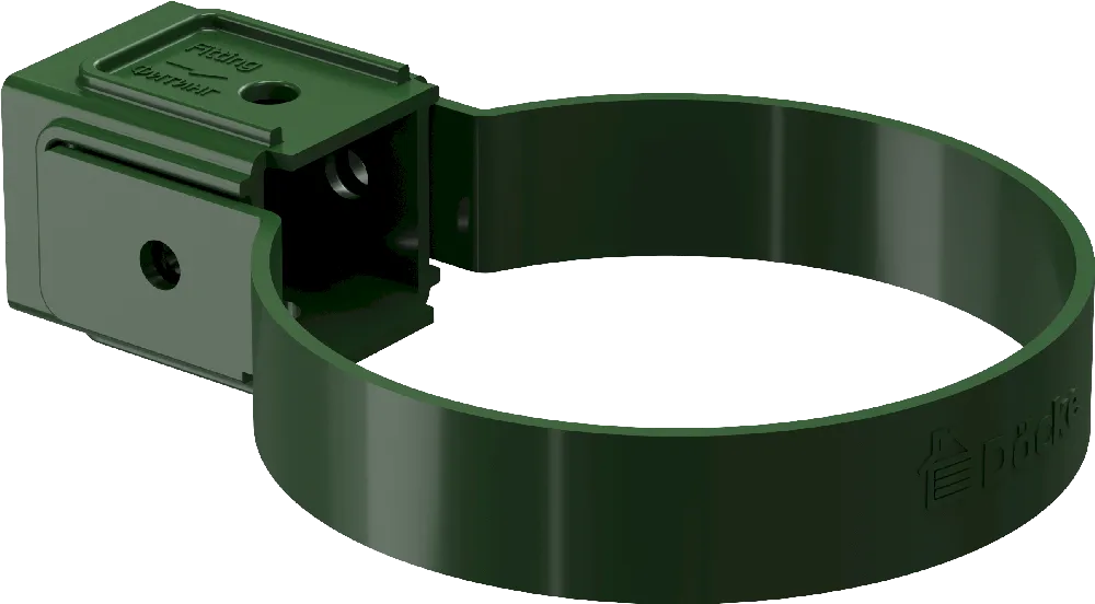 Хомут трубы d80 мм Docke Standard, Зелёный (RAL6005)