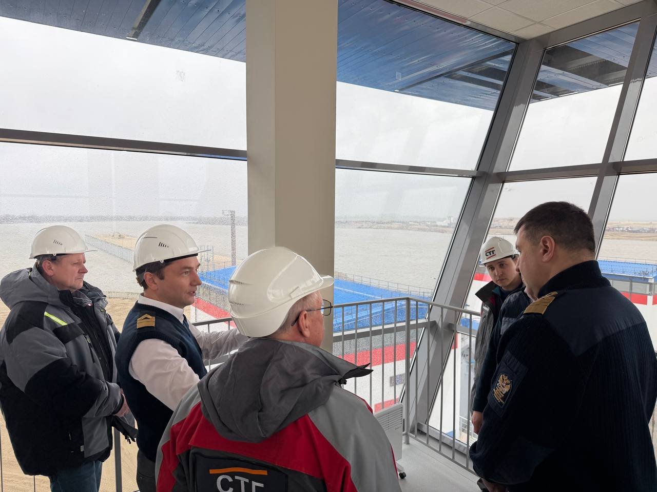 На Багаевском гидроузле в Ростовской области прошло выездное совещание