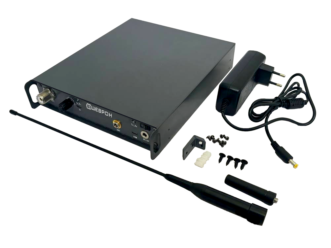 Рация Шеврон Т-34 U3 - профессиональная радиостанция для работы в VHF-диапазоне частот, предназначенная как для любительского, так и для профессионального использования.