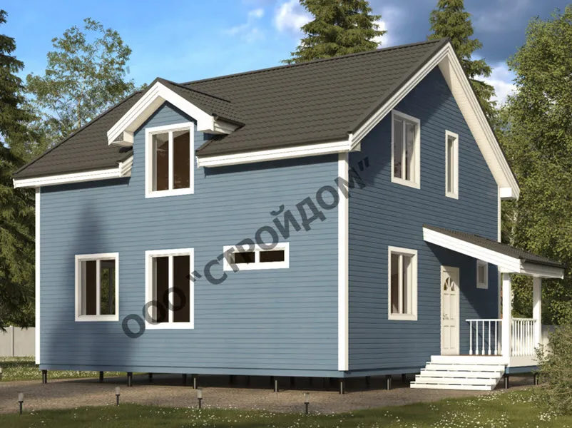 Каркасный Дом АЛТАЙ 8.5Х9