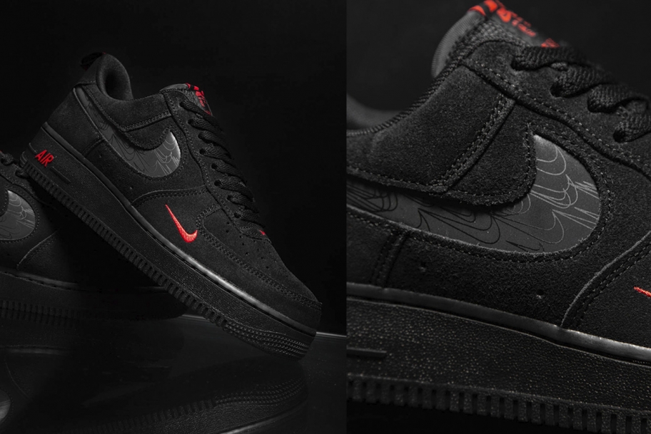 Nike Air Force 1 Low "Black/Red" обзор товара и новинки, статьи и многое другое