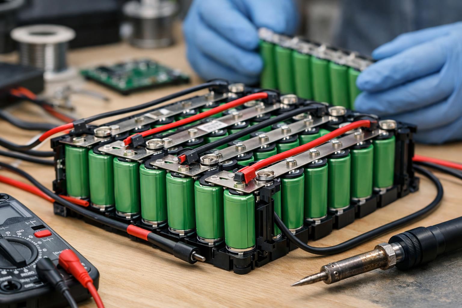 Параллельная сборка аккумуляторов: проектирование под заказ Параллельная сборка аккумуляторов: проектирование под заказ