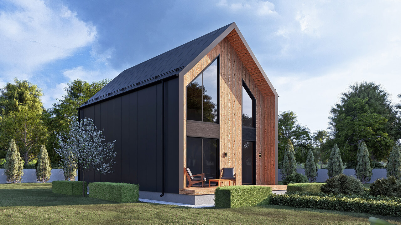 Проект дома - "L 37" Технические характеристики дома