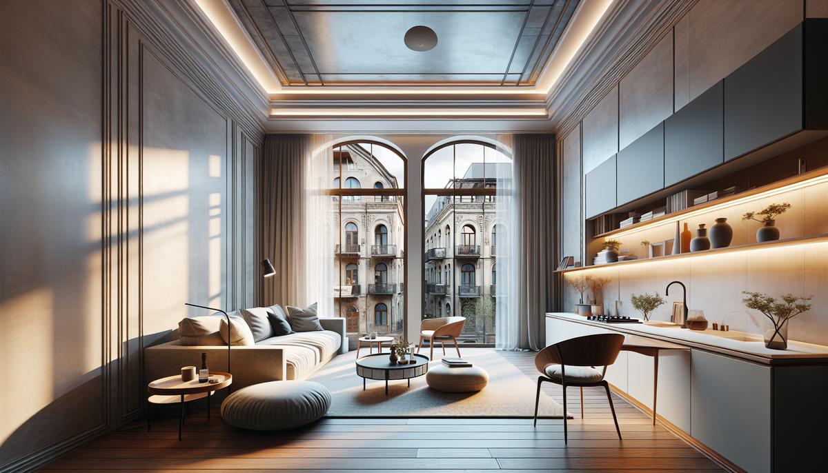 Интерьер квартиры в старом фонде Батуми