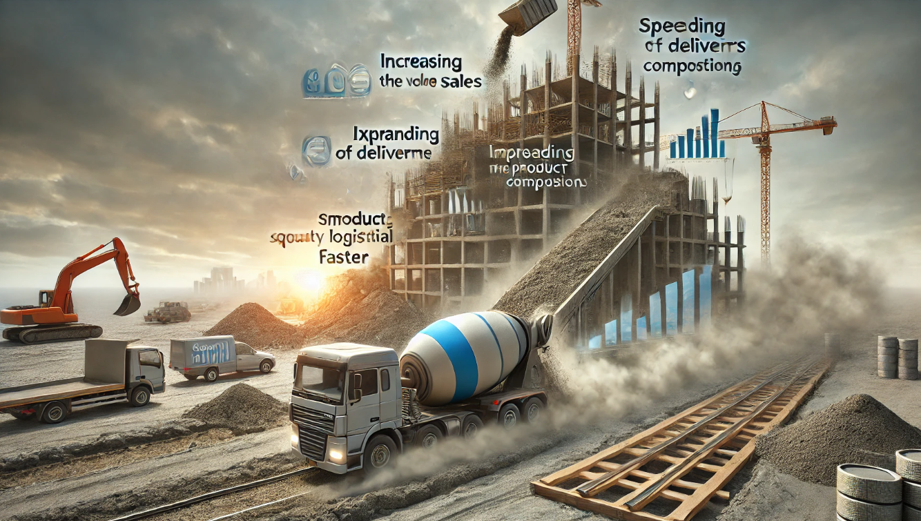 В статье представлены стратегии для увеличения продаж цемента в два раза, включая методы улучшения маркетинга, расширения клиентской базы и оптимизации внутренних процессов.