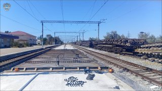 Продолжается строительство железнодорожных путей и пассажирских платформ в Республике Крым