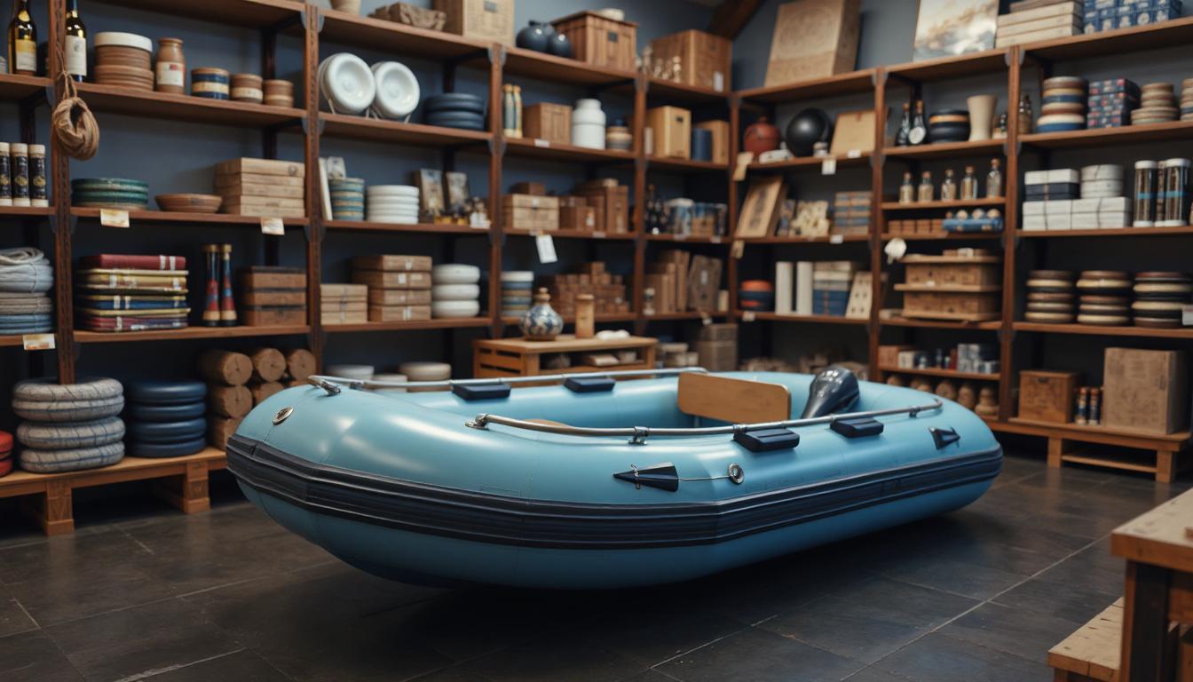 Надувная лодка ПВХ ZZM-1 BLUE FISH