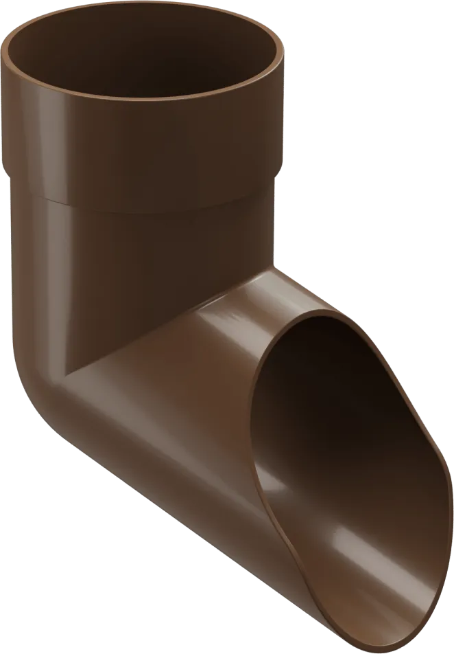 Наконечник d85 мм Docke Premium, Каштан (RAL8017)