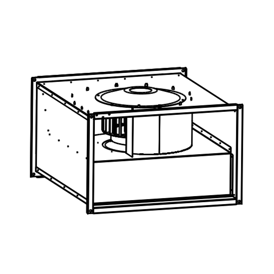 Вентиляторы для прямоугольных каналов ВЕНТУС-П
