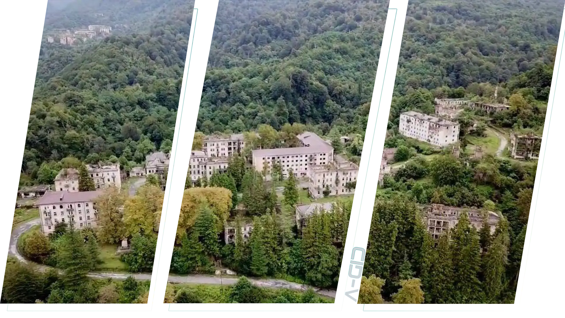Заброшенные здания города-призрака Акармара в Абхазии — фото 3