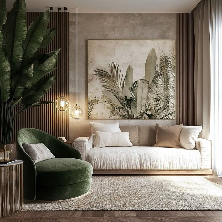 Эко-стиль дизайн интерьера Москва 