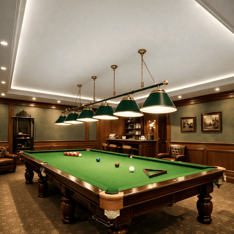 натяжной потолок с точечными светильниками с точечными светильниками