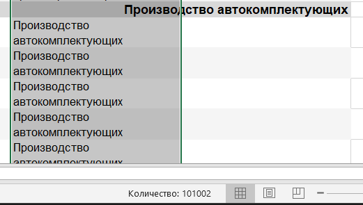 Одна из множества баз, использованных в проекте
