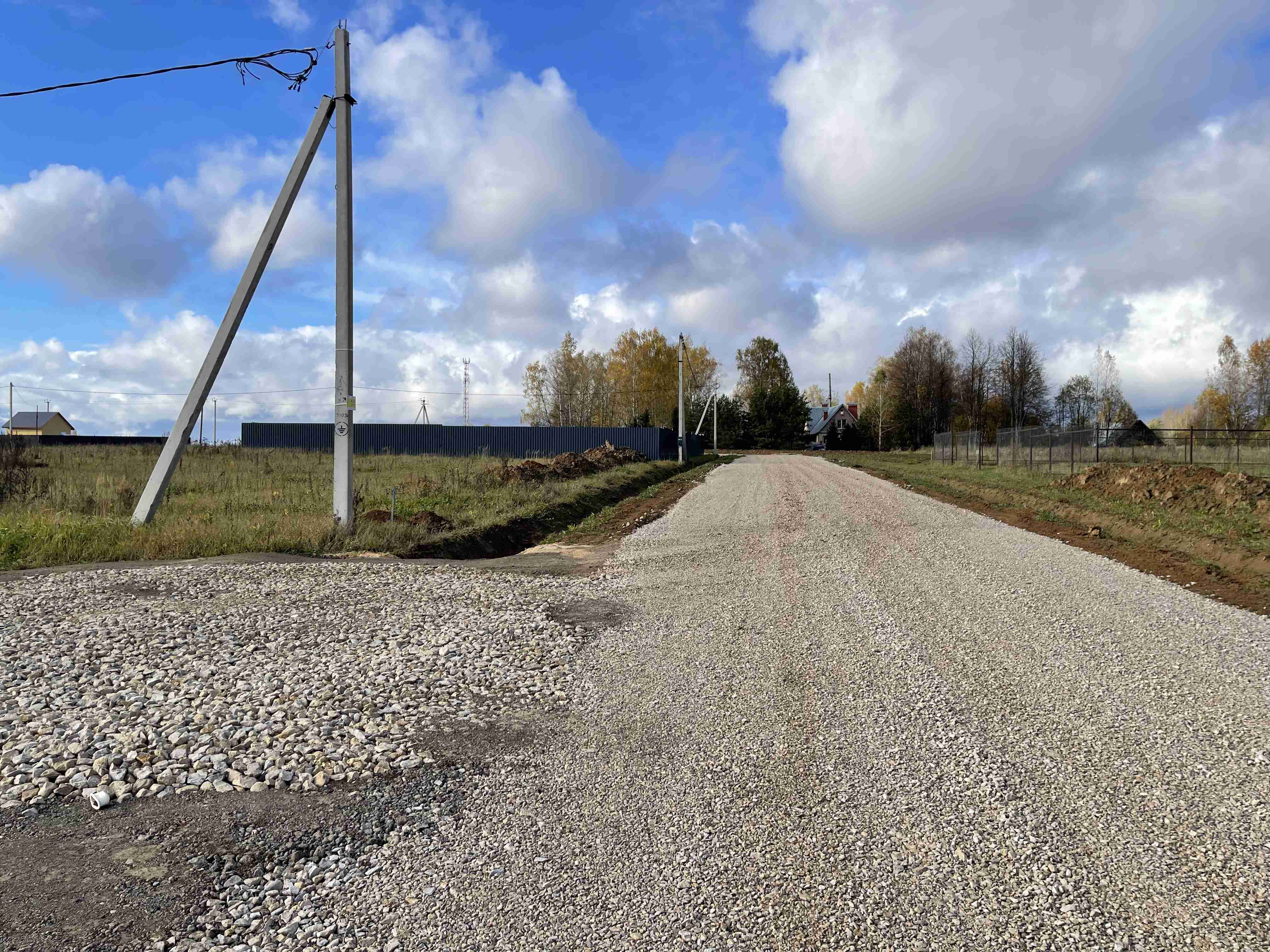 участки в Боровском районе с дорогами