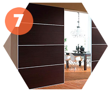 Подвесные двери-купе