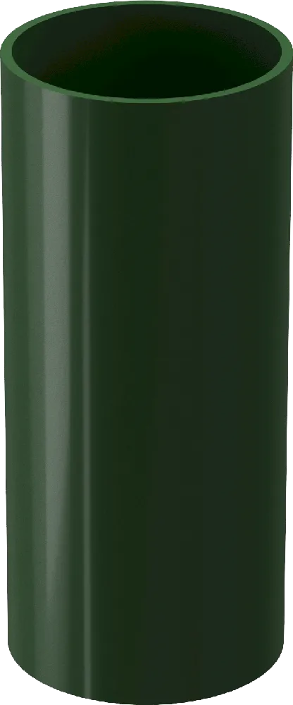 Труба водосточная d80 мм Docke Standard 1000 мм, Зелёный (RAL6005)
