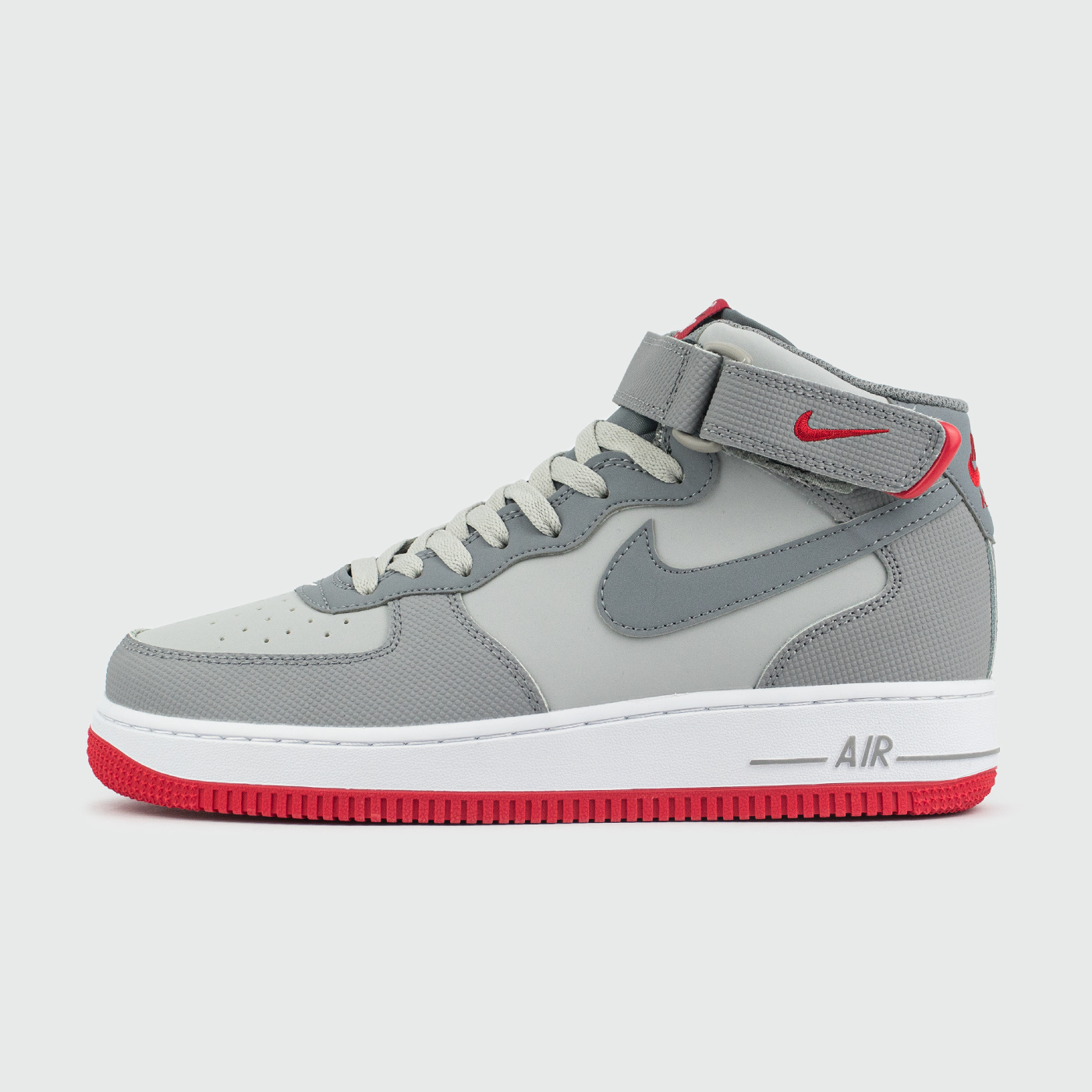 Air Force 1 Wmns L.Grey/Red Ftwr чаще выбирают клиенты