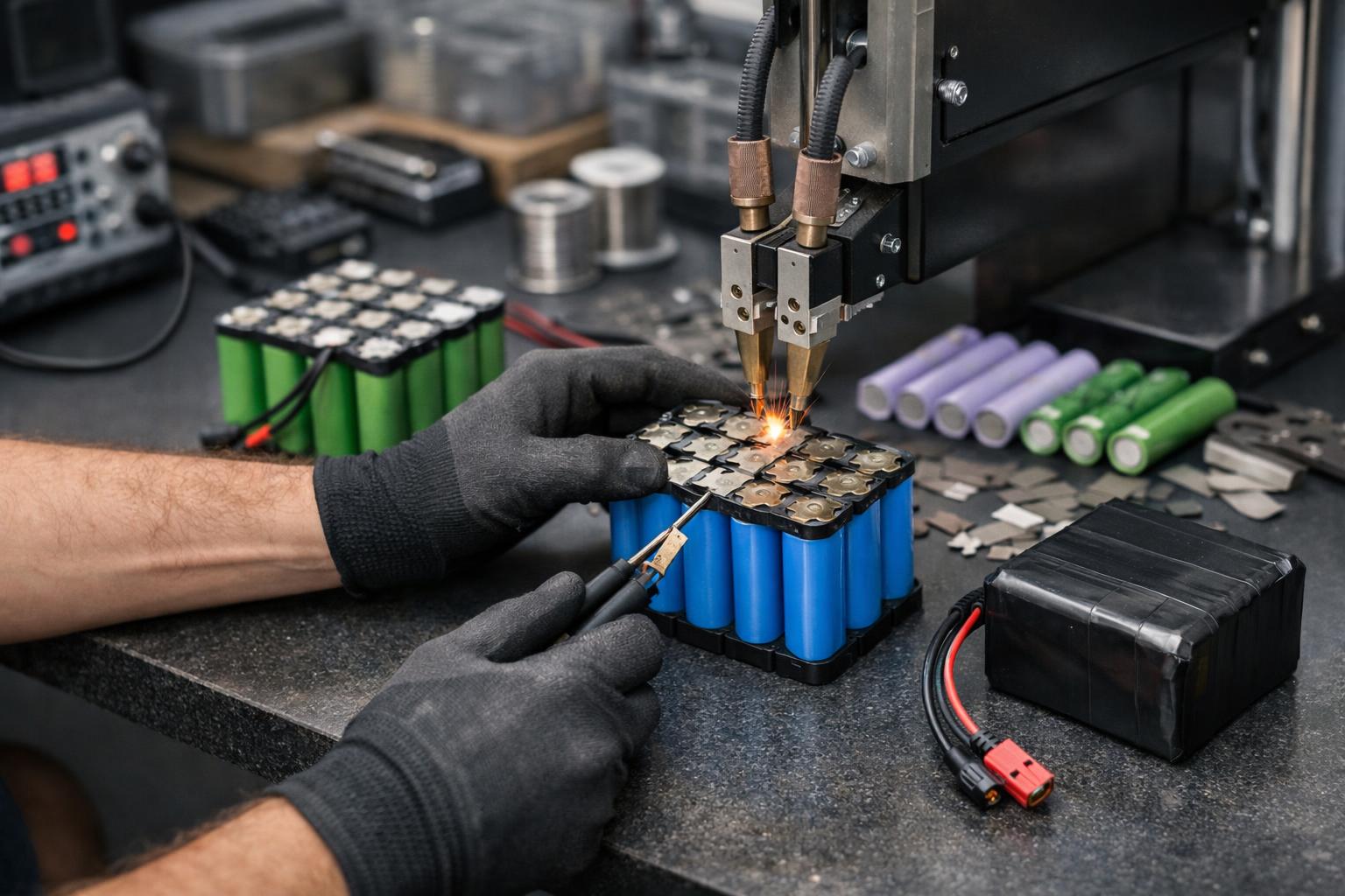 Сборка 12В из 18650 под заказ - производство Tesselion Сборка 12В из 18650 под заказ - производство Tesselion