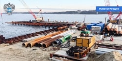 В Калининградской области продолжаются работы по строительству морского терминала в Пионерском