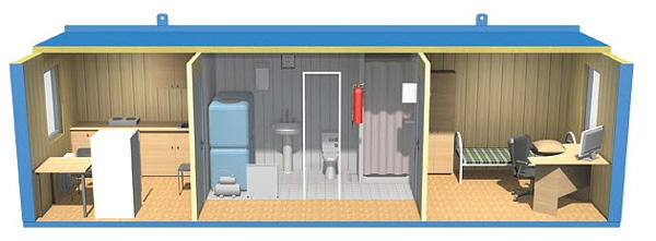 Бытовка с санузлом фото