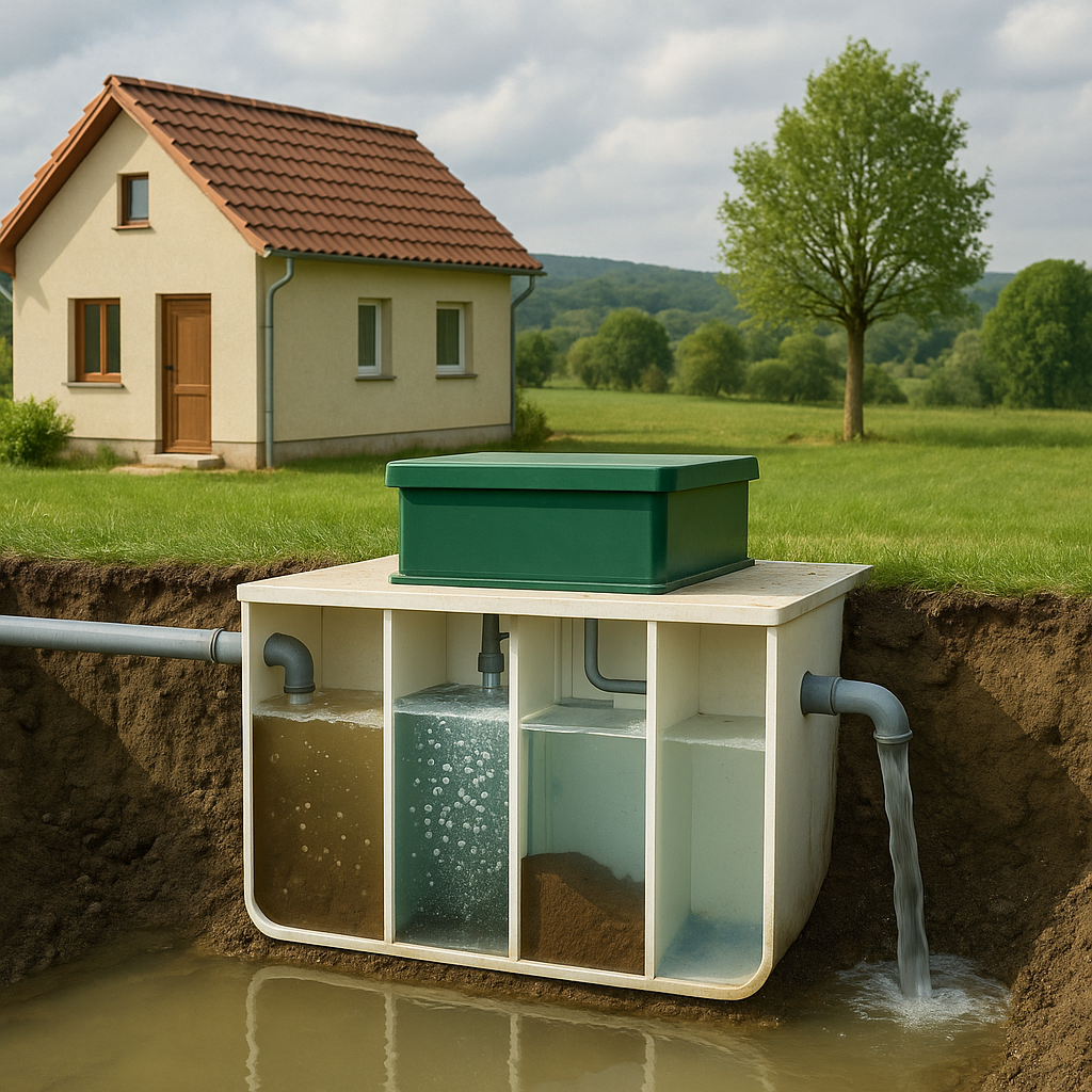 Как работает станция биологической очистки