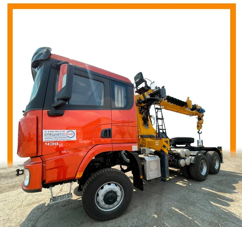 седельный тягач с кму shacman седельный тягач с кму shacman