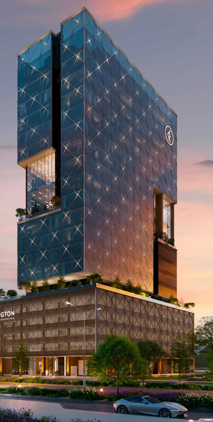 Eaton Square by Ellington | Grade-A Offices in MBR City, Dubai