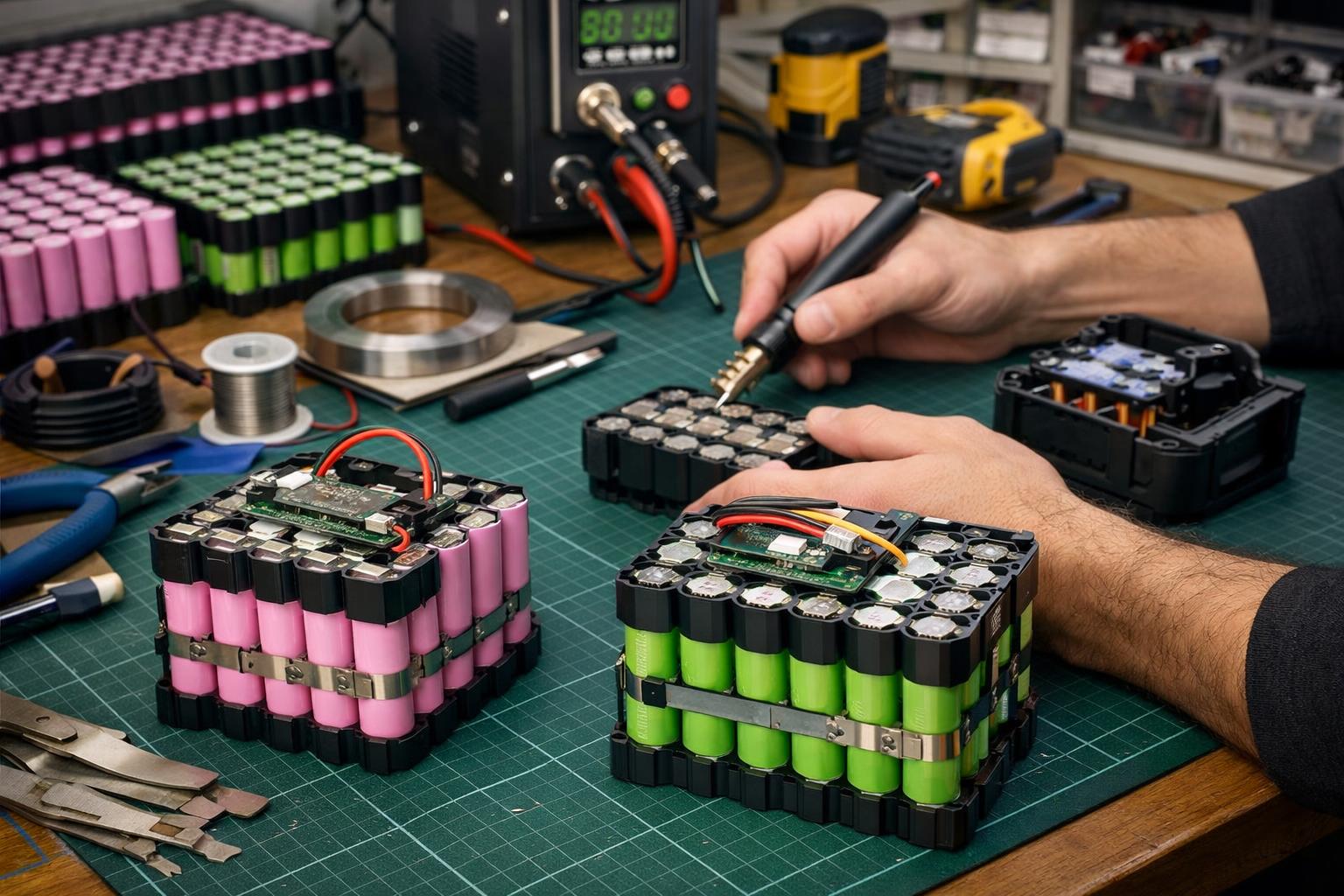 Сборка АКБ 18650 14.4В и 18В под заказ - Tesselion Сборка АКБ 18650 14.4В и 18В под заказ - Tesselion