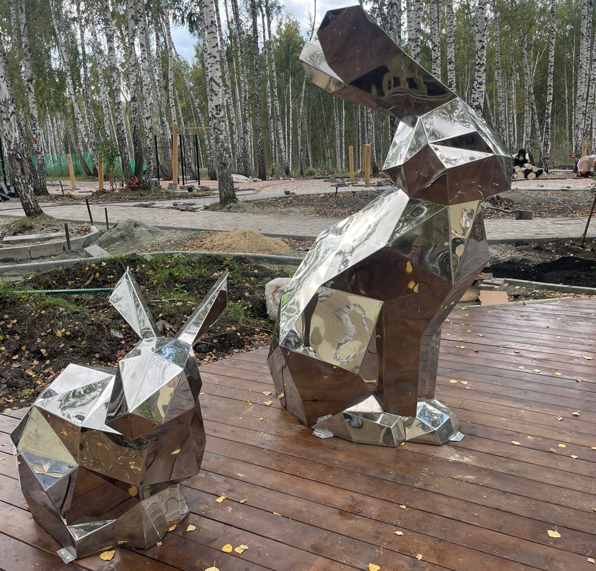 Оформление городской среды Заяц