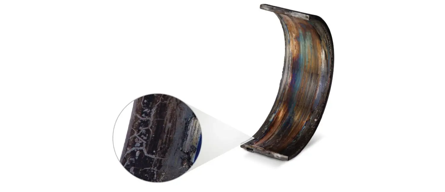 падение давления или вязкости масла