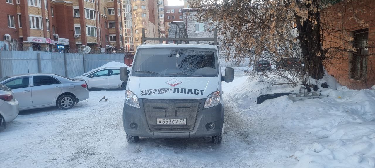 Брендирование авто газели для компании - производителя пластиковых окон I реализация в РПК Фриз в Тюмени