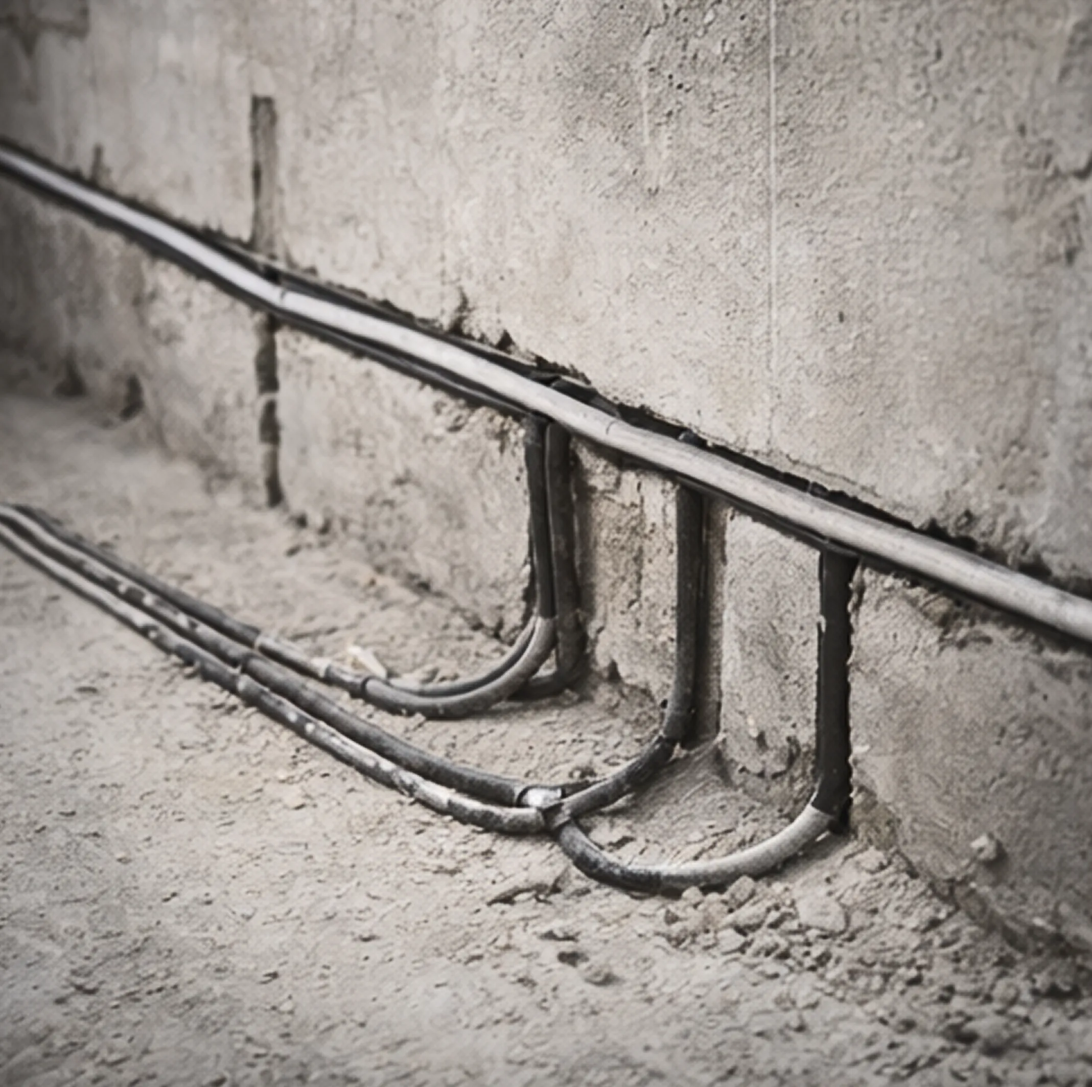 Прокладка кабелей по подготовленным трассам в соответствии со схемой Укладка электрических кабелей в штробы