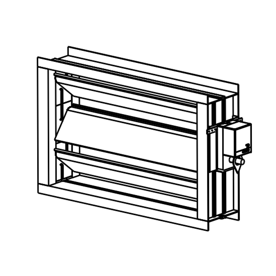 Утеплённые клапаны РЕГУС-ПУ Утеплённые воздушные клапаны для квадратных каналов РЕГУС-ПУ