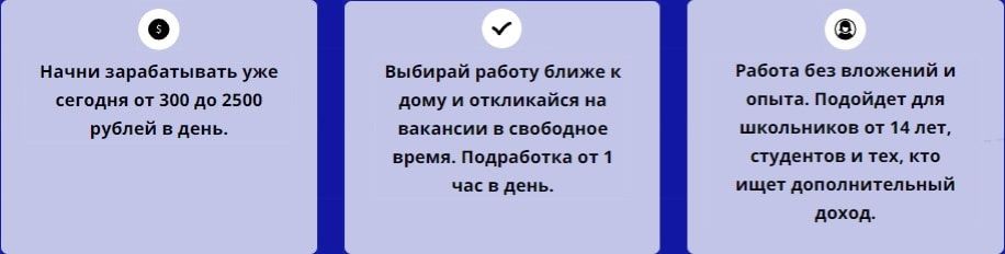 Описание работы расклейщиком объявлений