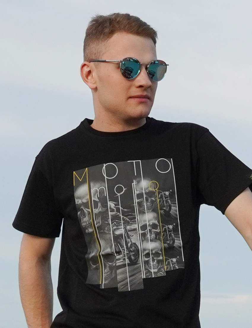 Футболка ЛЕТИ Мото-мото 240 г — мотомагазин на Лиговском, 50Ф