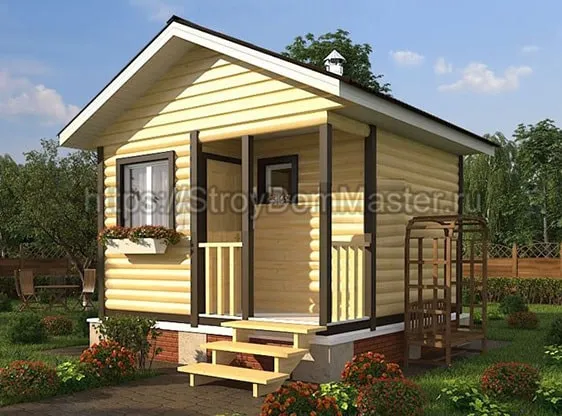 ПРОЕКТ БАНИ 030 4Х5